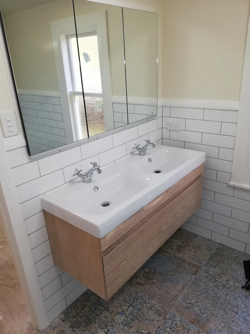 Bathroom plumbing fit-out by Plumbtech Waikato